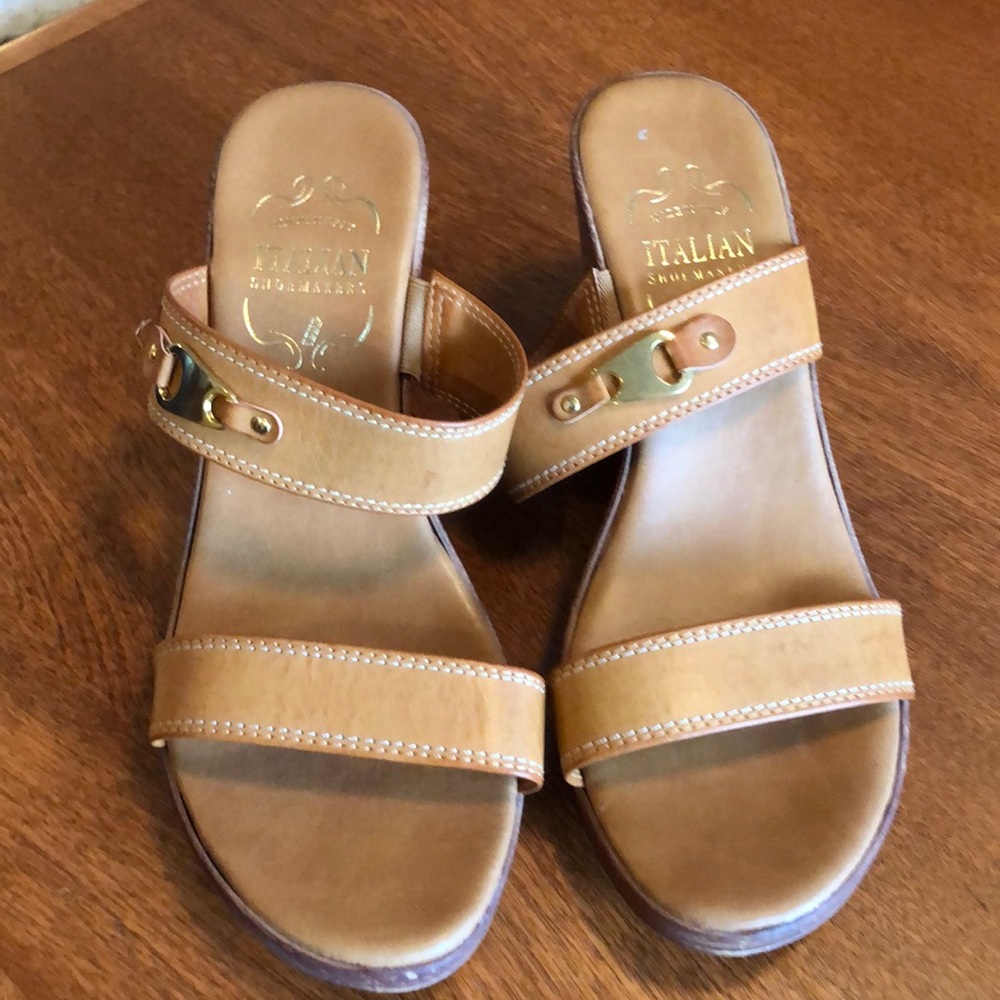 Italian Shoemakers Wedge Sandals